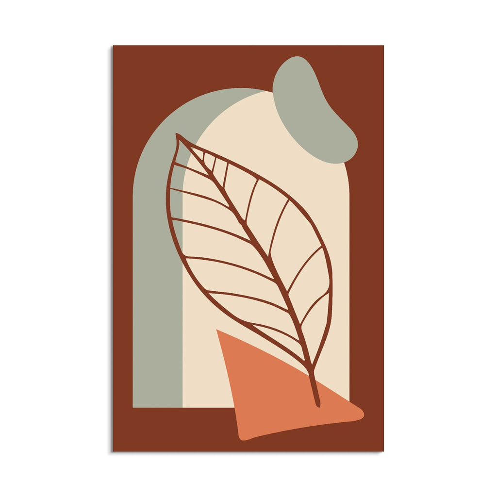 Abstract Boho Arch & Leaf - 1