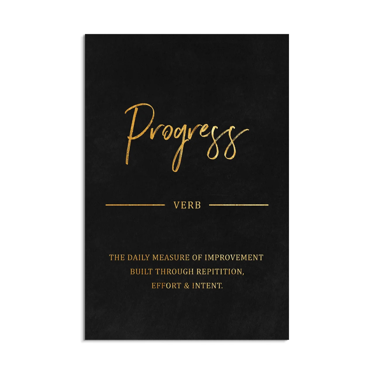 Progress - Golden Black