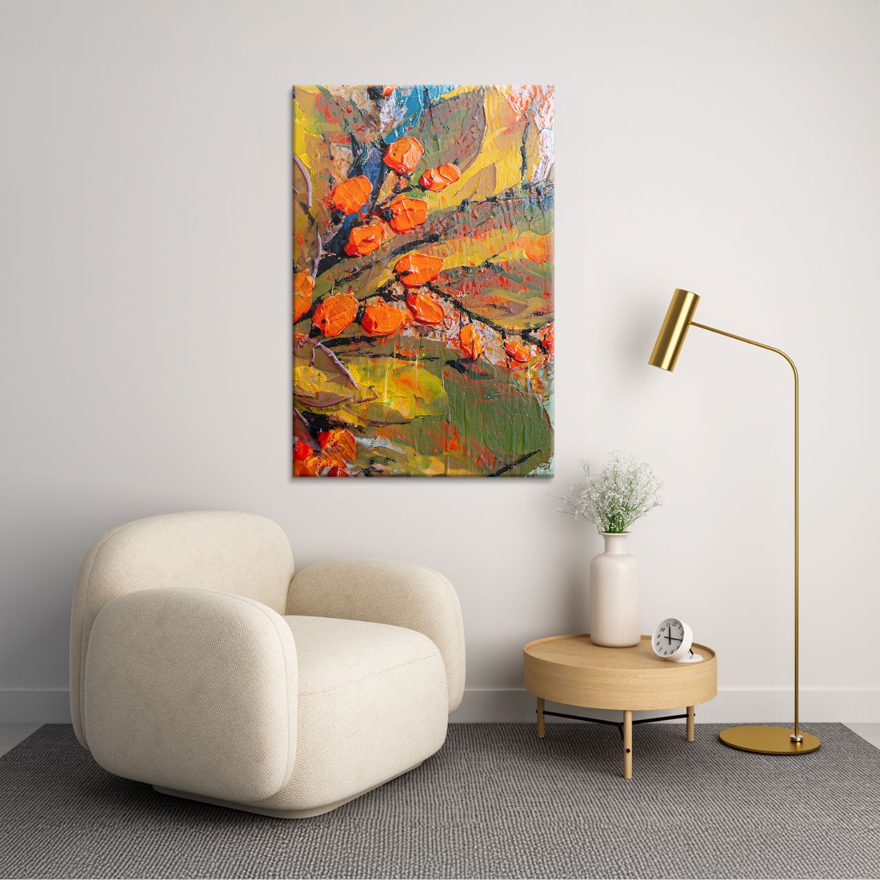 Vibrant Abstract Bloom - 2