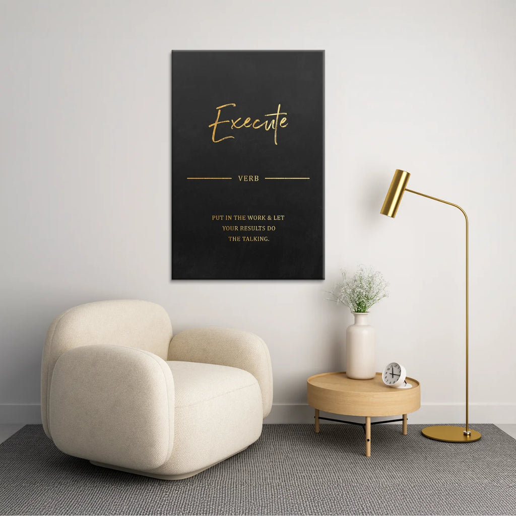 Execute - Golden Black