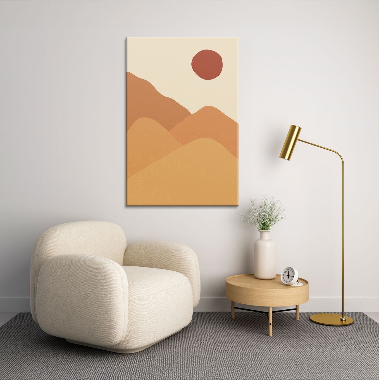 Boho Minimal Mountain - 2