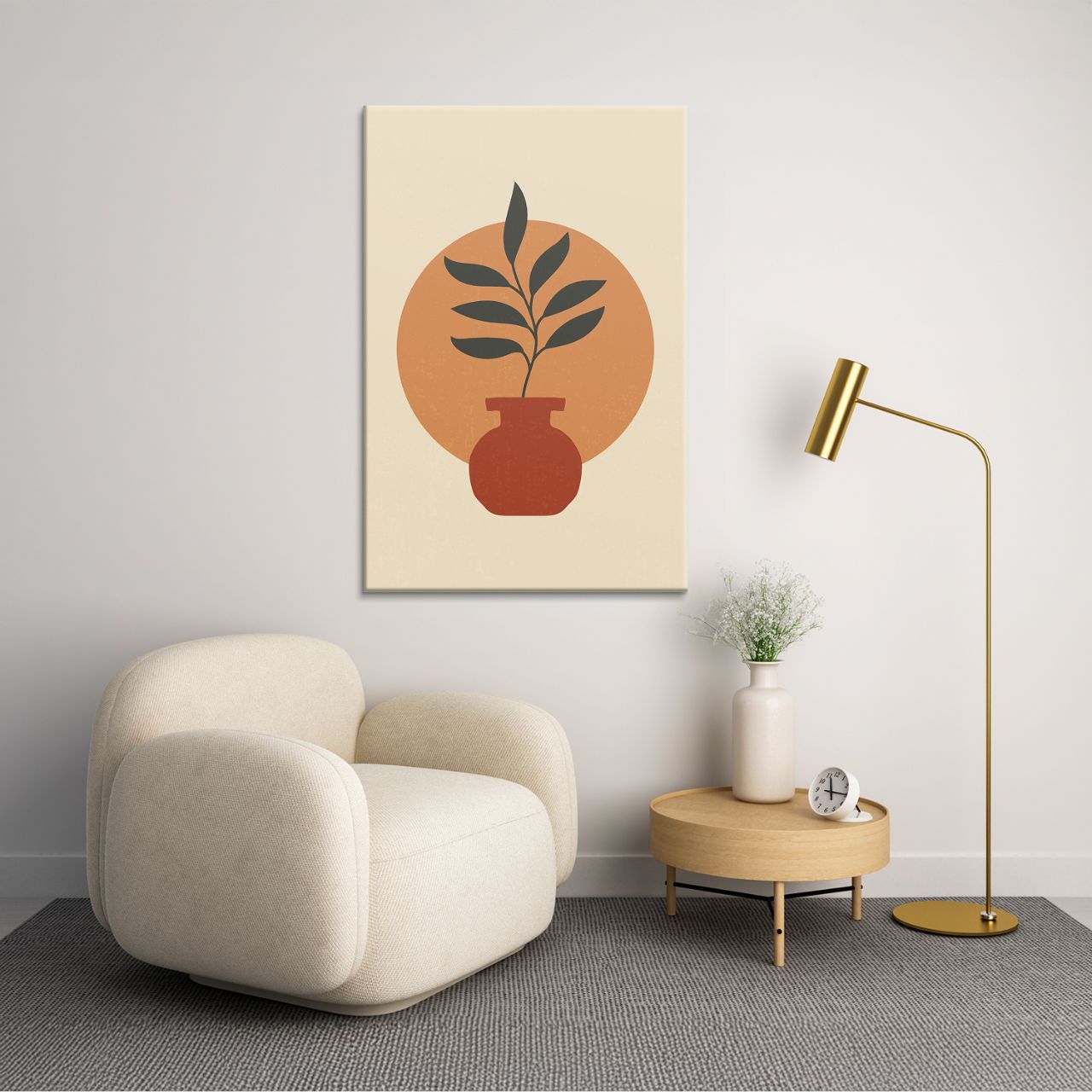 Boho Minimal Mountain - 3