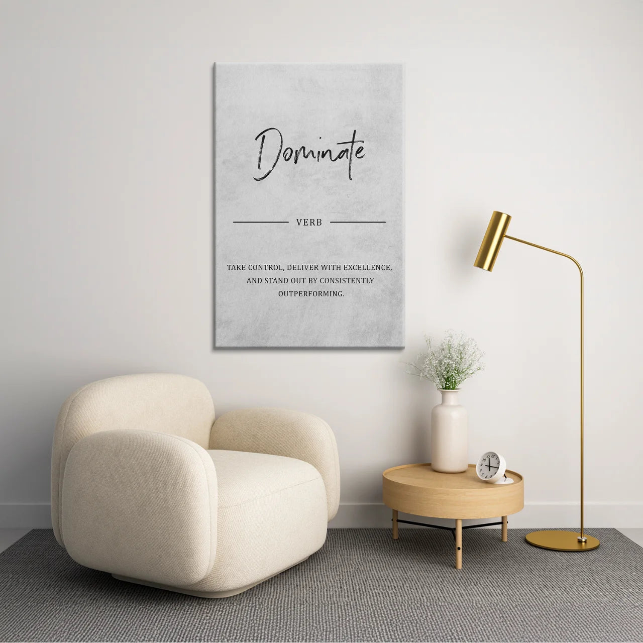 Dominate - Charcoal Black