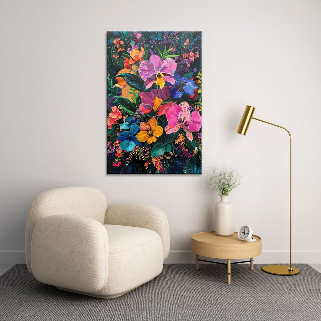 Vibrant Orchid Garden