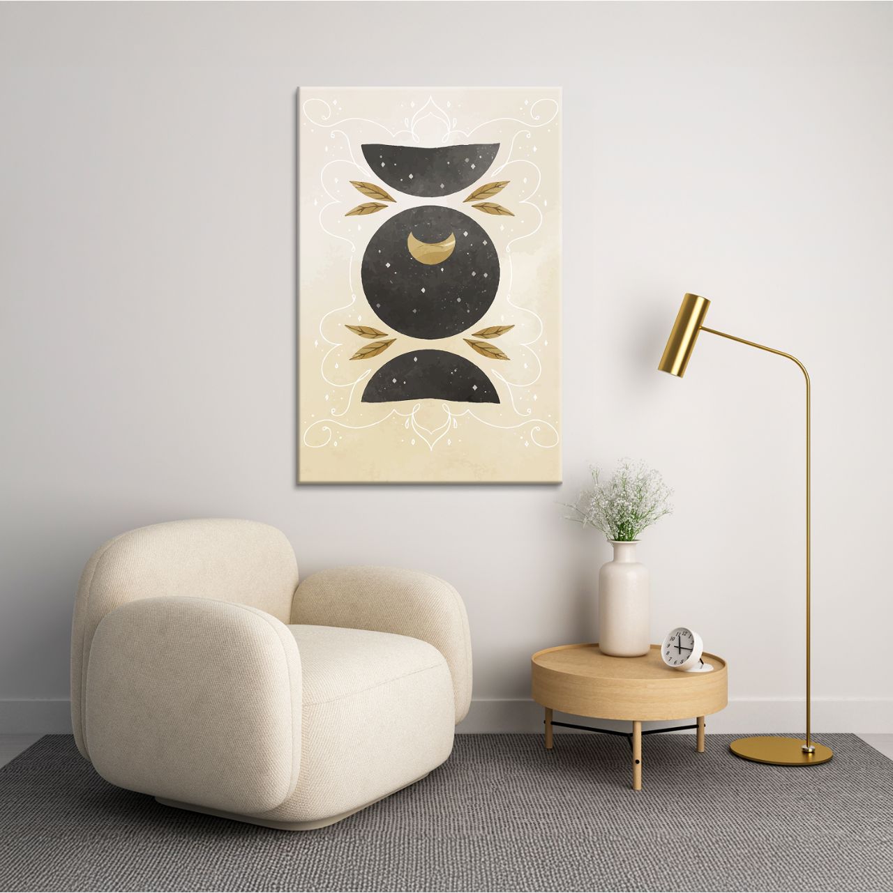 Minimalist Celestial Hand - 2