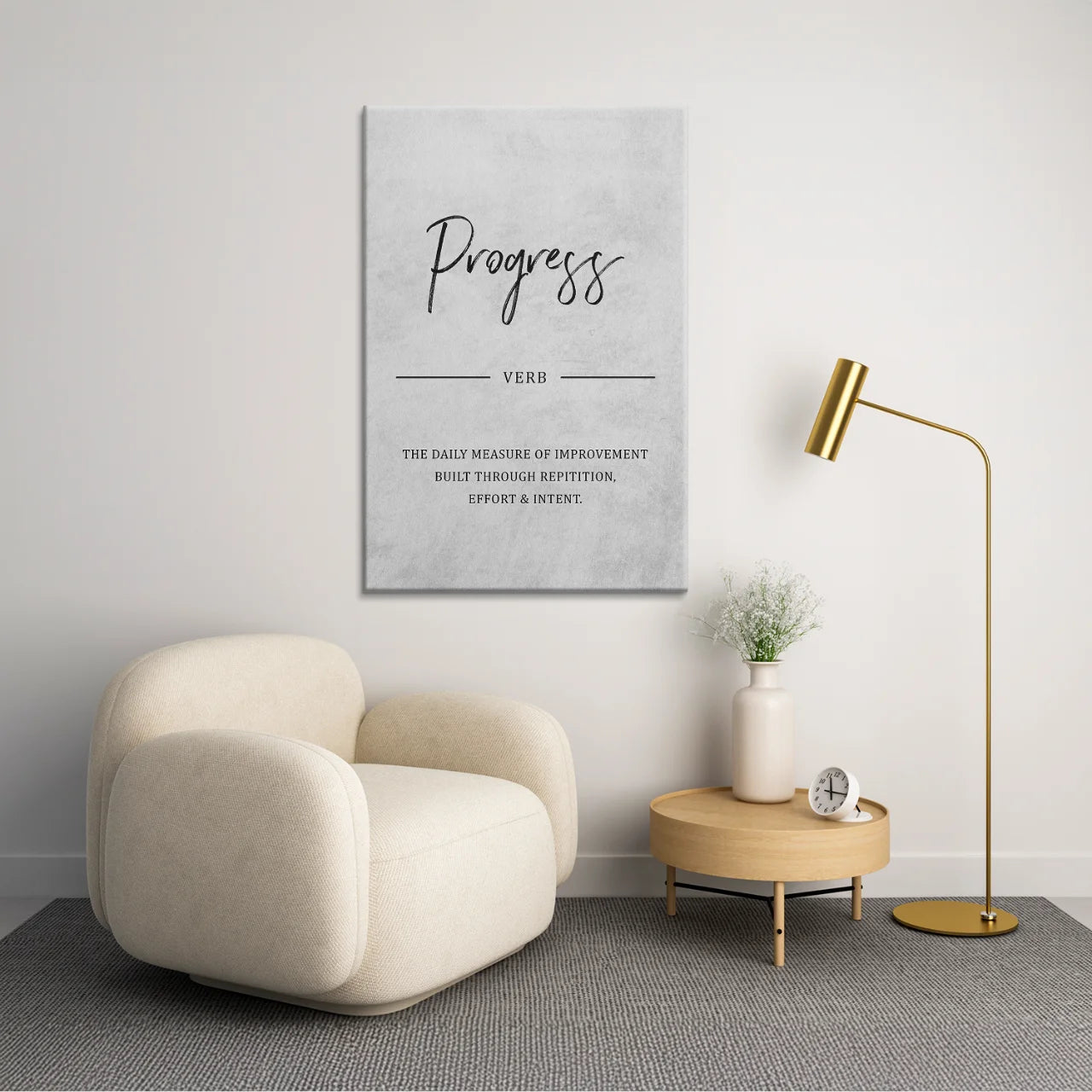 Progress - Charcoal Black