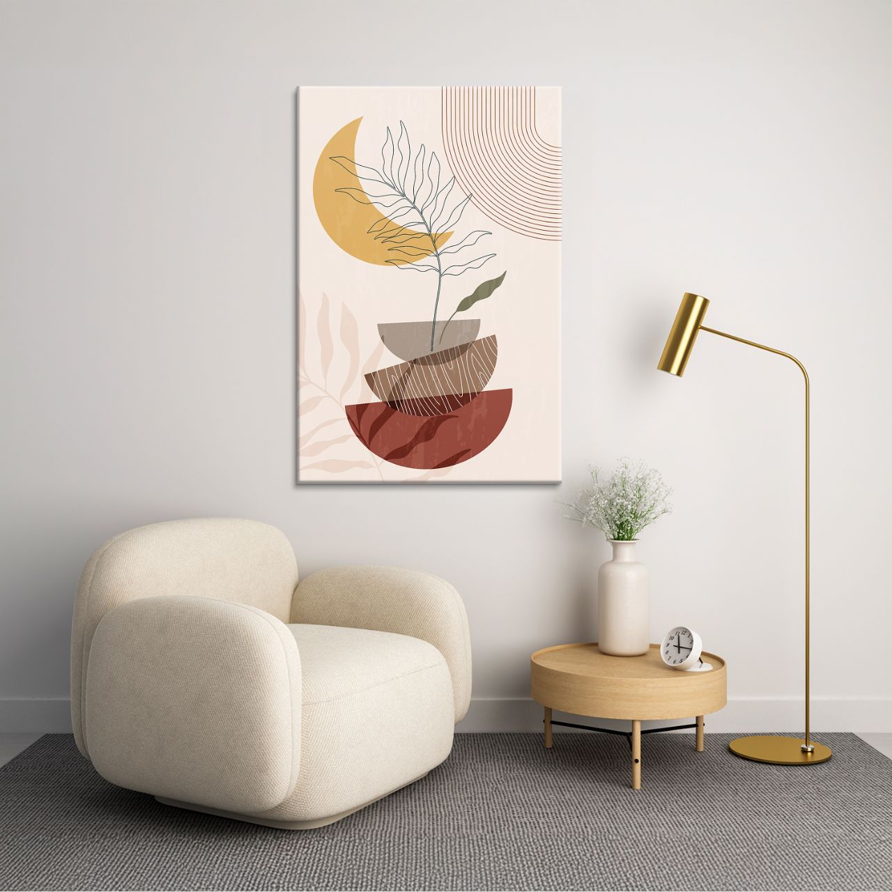 Abstract Boho Landscape - 3