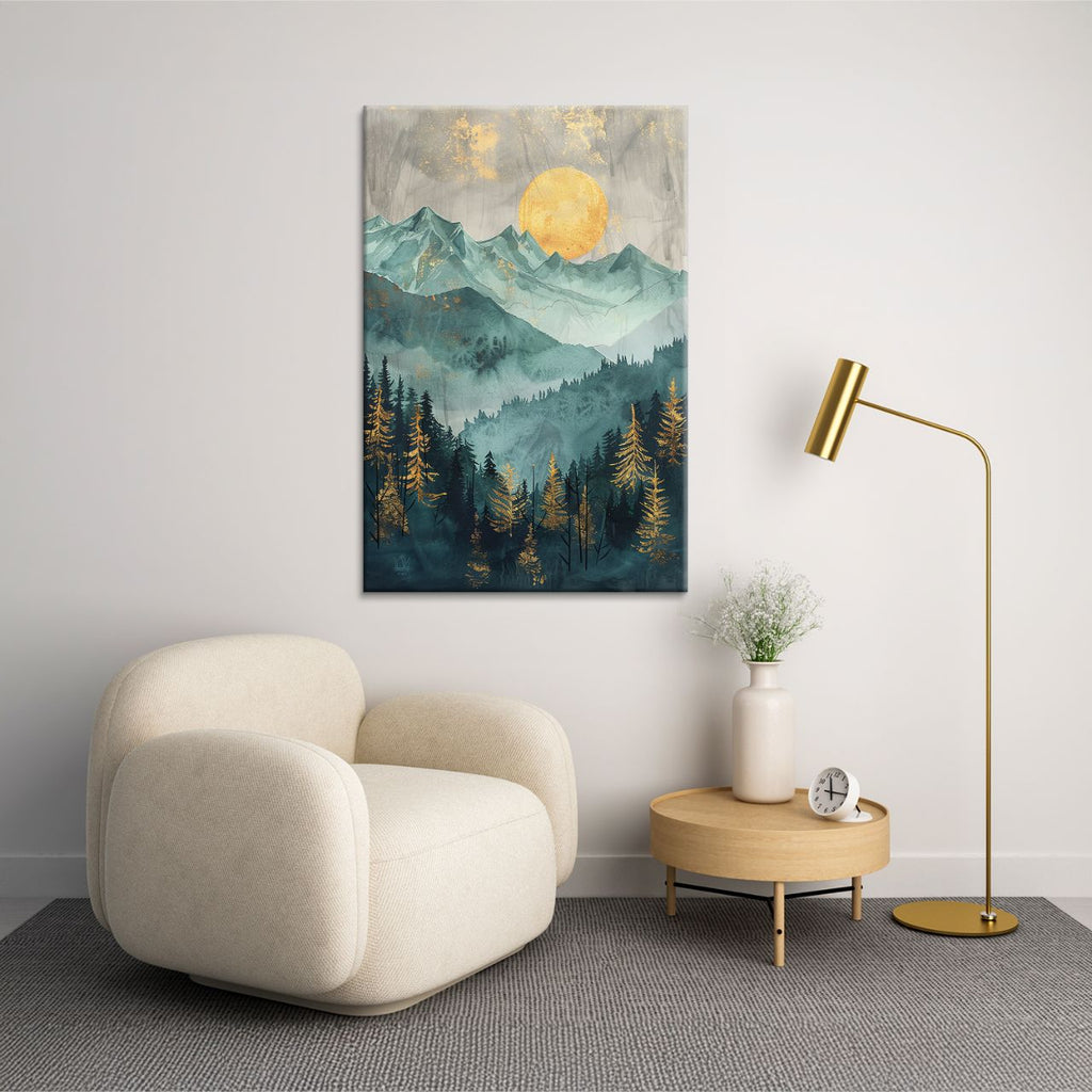 Golden Forest Mountains