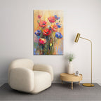 Textured Poppy Meadow