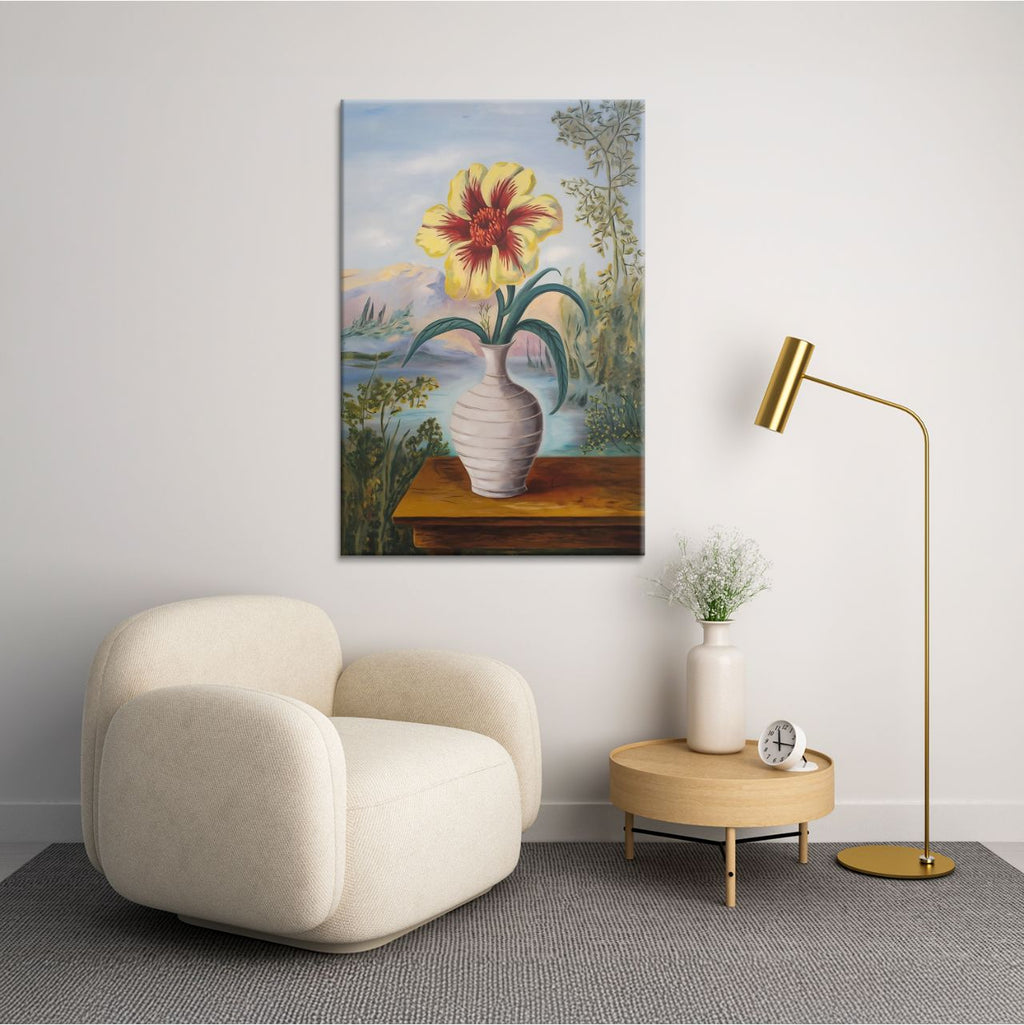 Surreal Floral Landscape