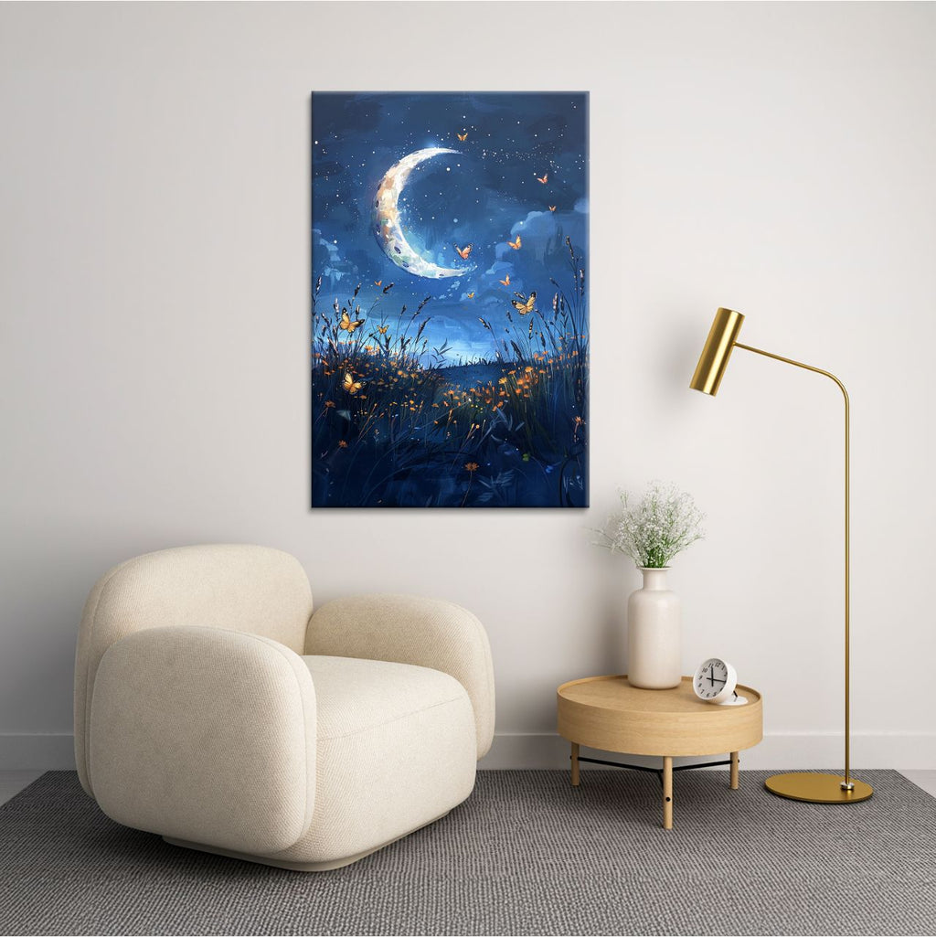 Moonlit Meadow Illustration