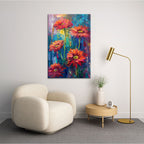 Fiery Gerbera Impression