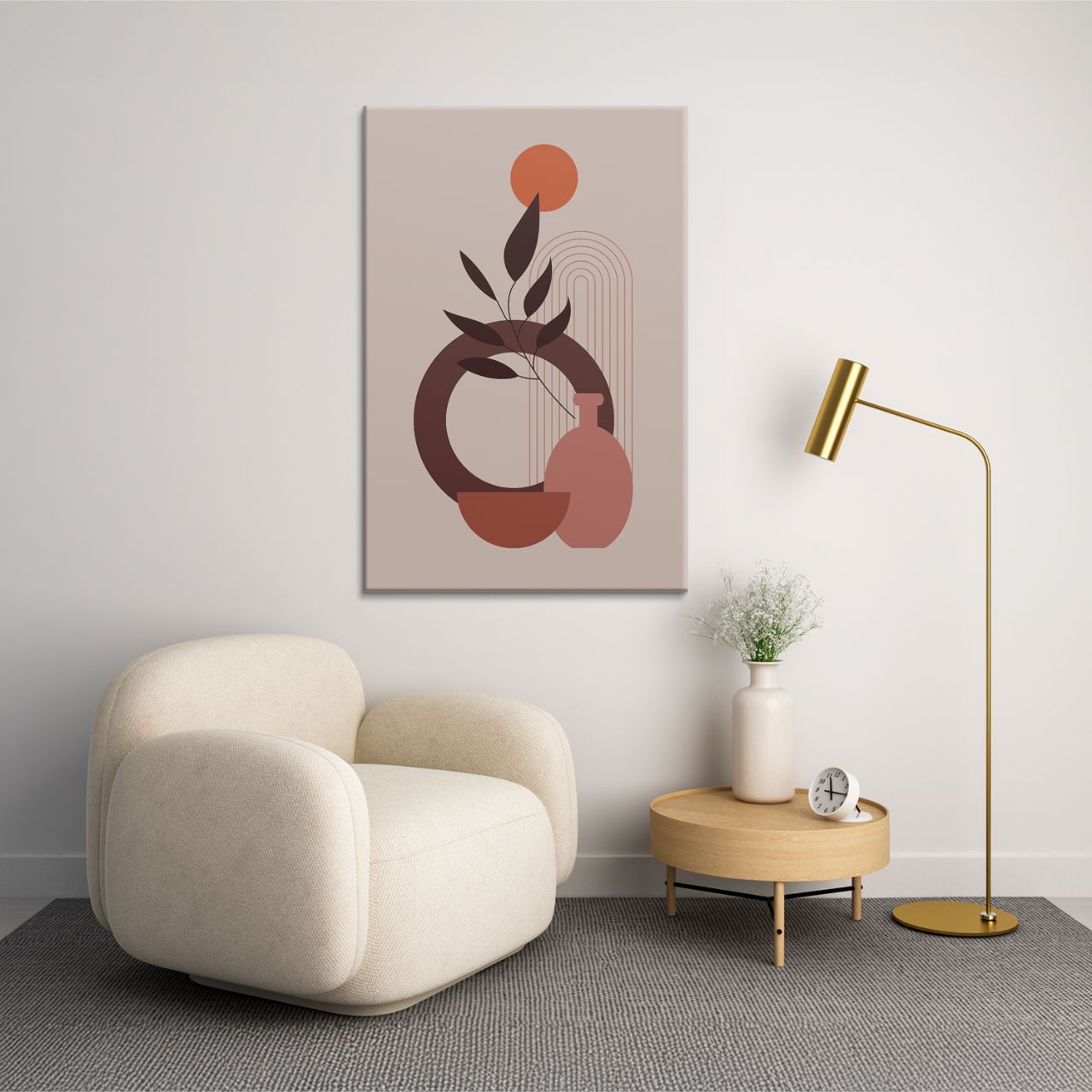 Boho Abstract Shapes - 1