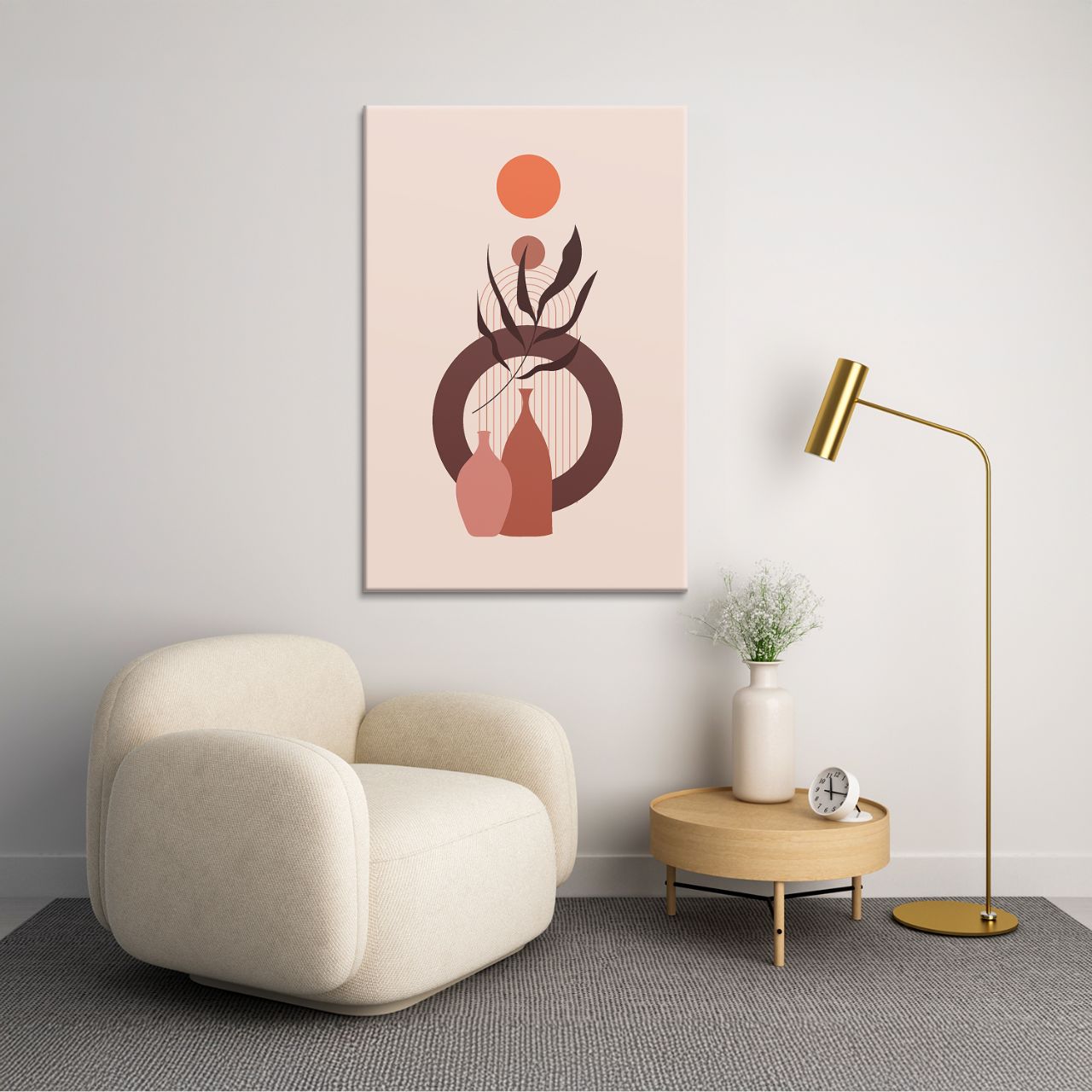 Boho Abstract Shapes - 3