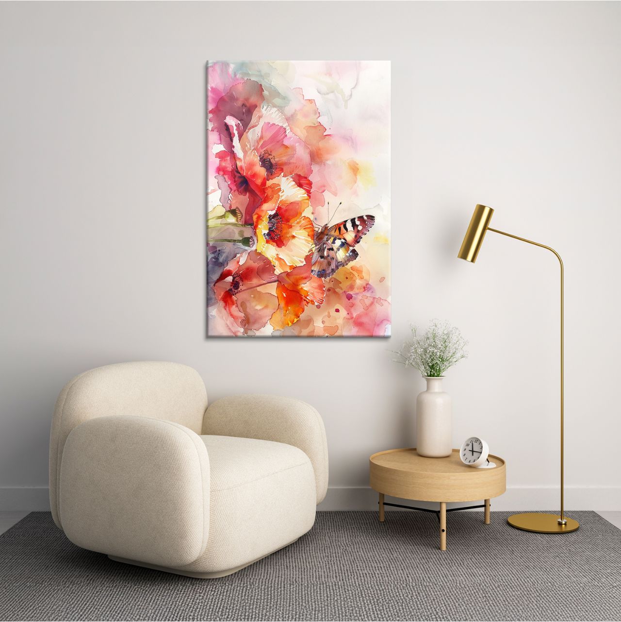 Poppy Field Butterfly