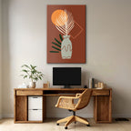 Abstract Boho Arch & Leaf - 2