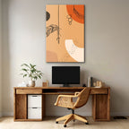 Abstract Boho Terracotta - 3