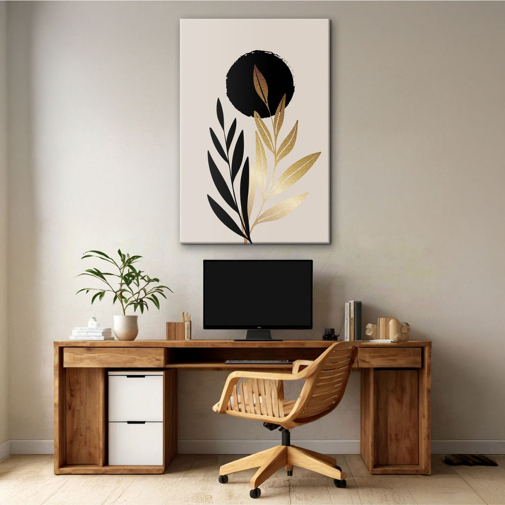 Minimalist Golden Flora - 2