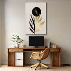 Minimalist Golden Flora - 2