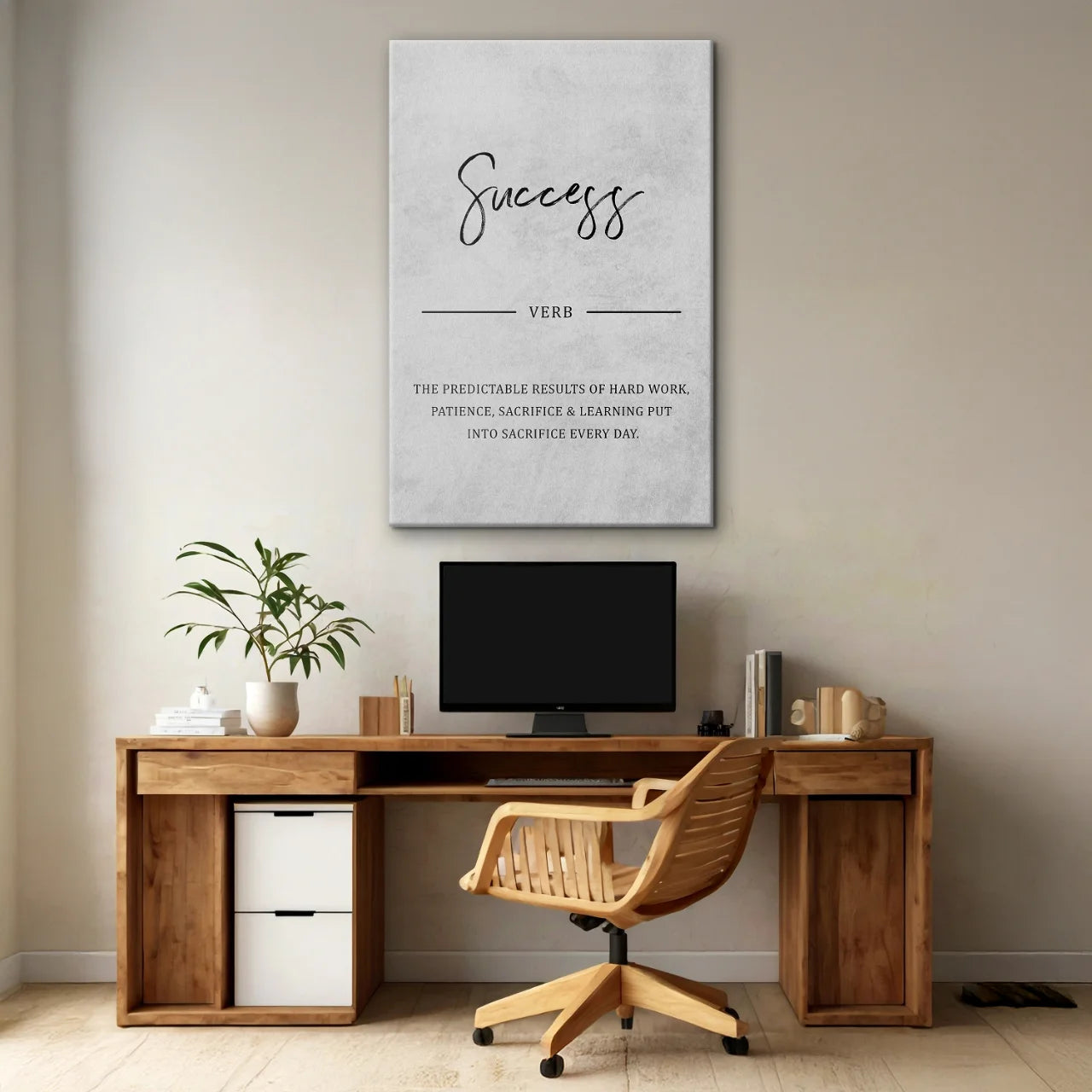 Success- Charcoal Black