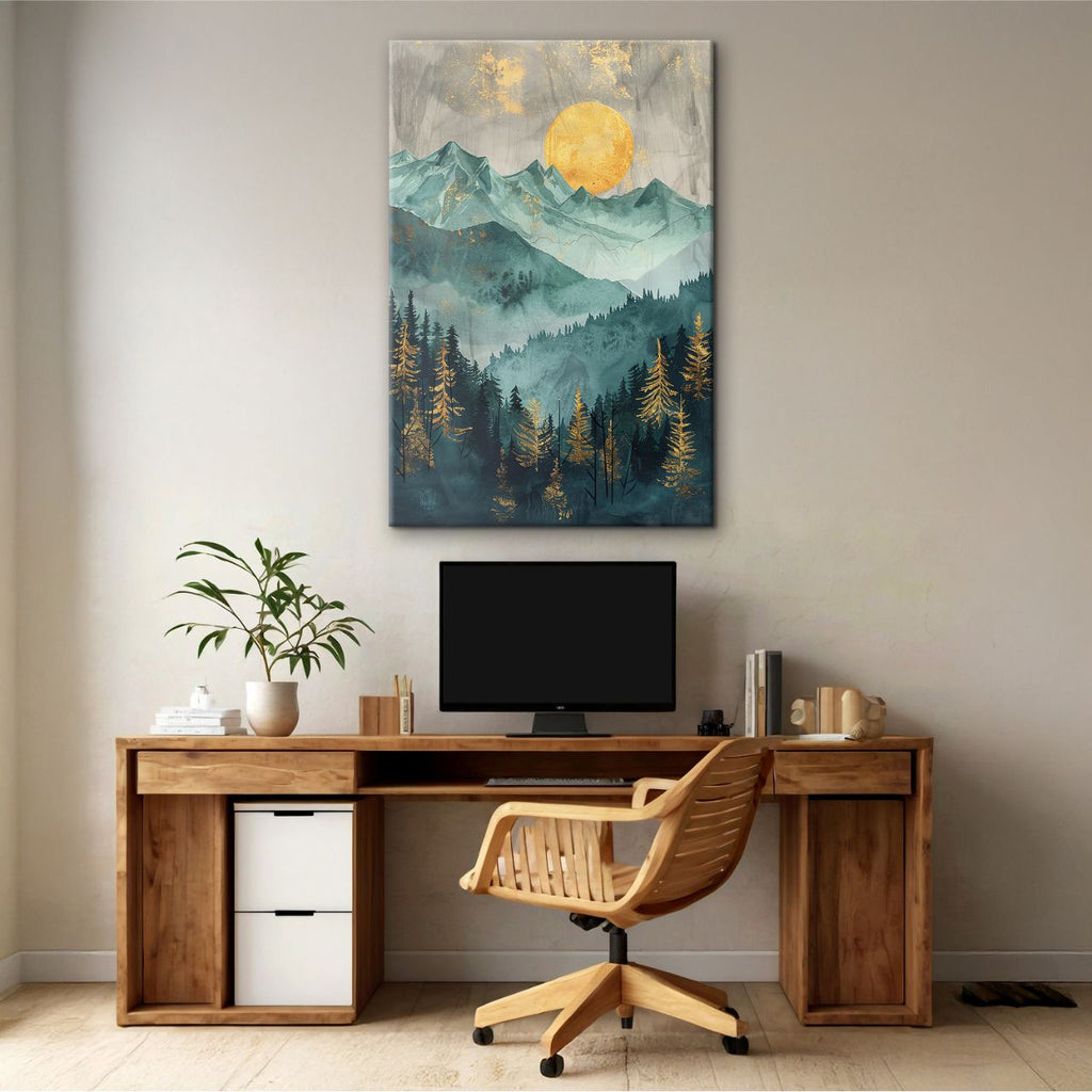 Golden Forest Mountains