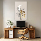 Minimalist Golden Flora - 4