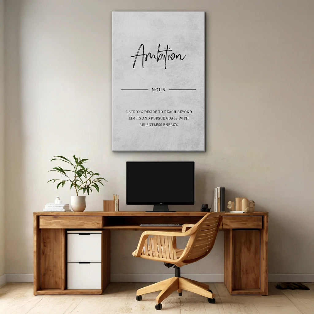 Ambition - Charcoal Black