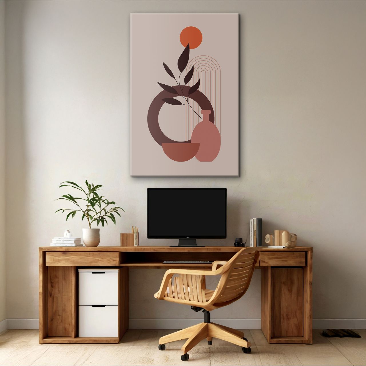 Boho Abstract Shapes - 1