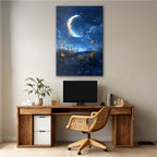 Moonlit Meadow Illustration