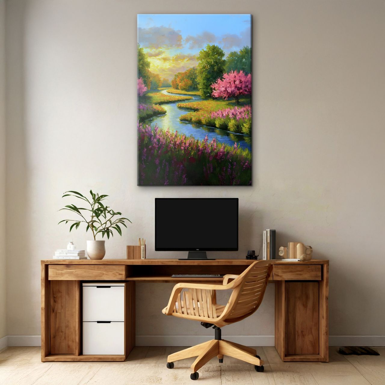 Vibrant River Landscape