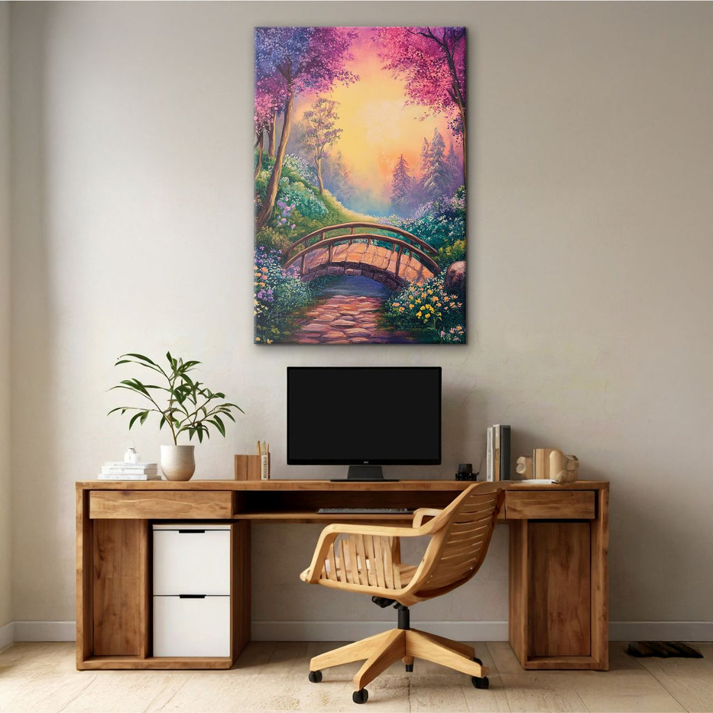 Peaceful Garden Bridge