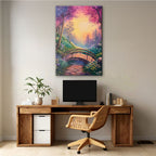 Peaceful Garden Bridge