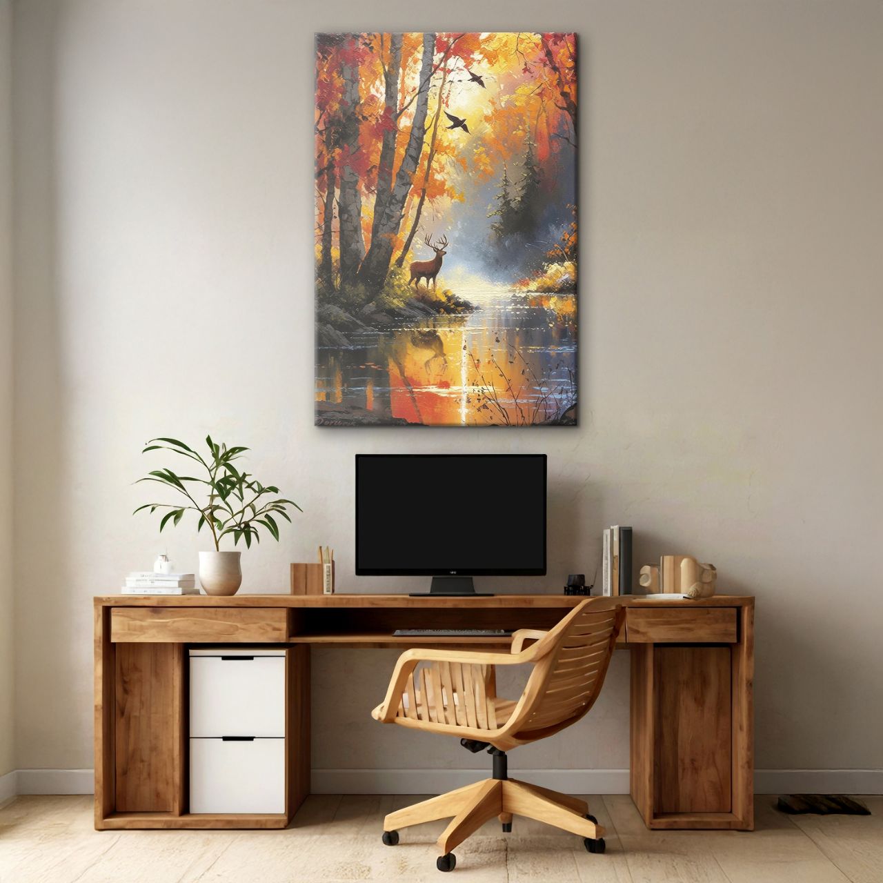 Minimalist Mountain View