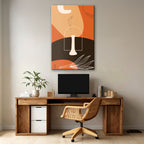 Abstract Boho Terracotta - 1