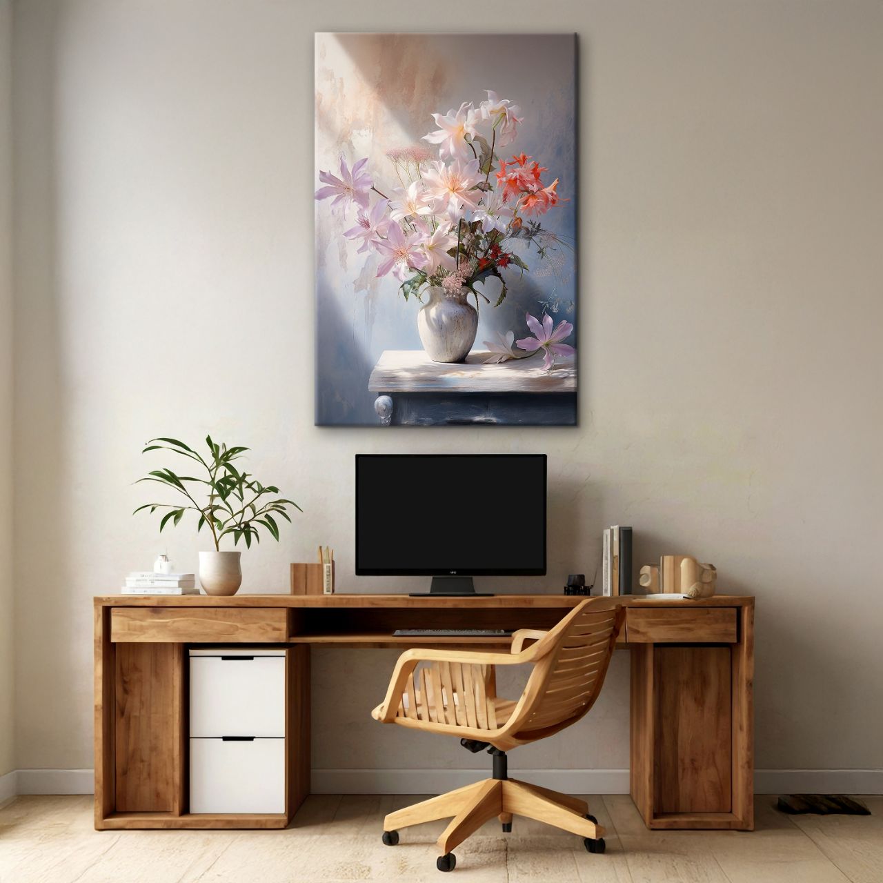 Soft Light Floral Bouquet