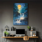 Lush Green Waterfall