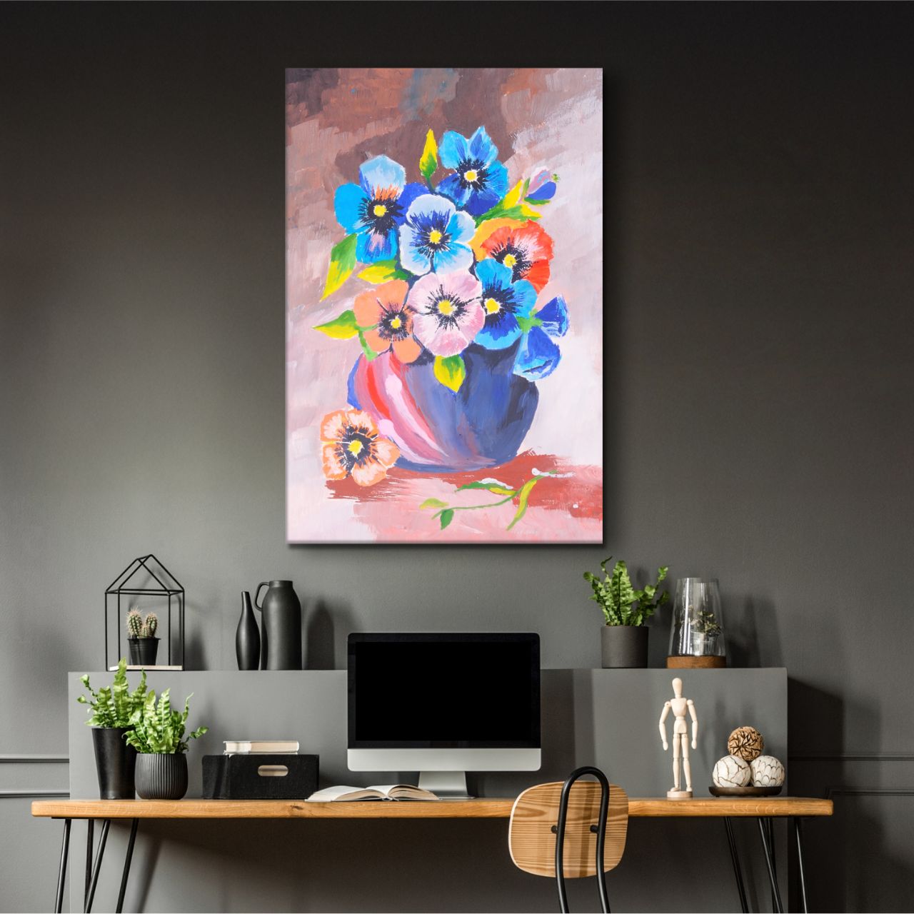 Bold Floral Expression