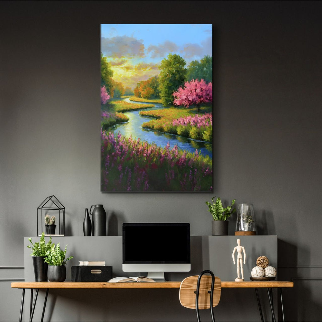 Vibrant River Landscape