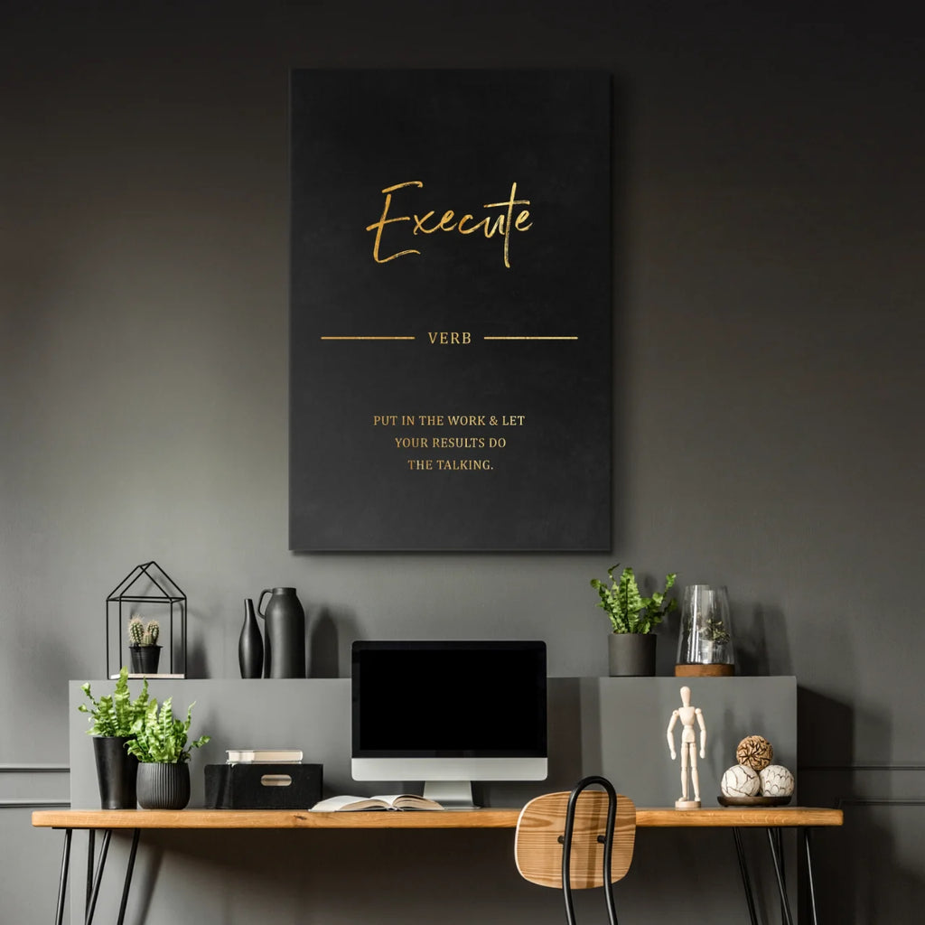 Execute - Golden Black