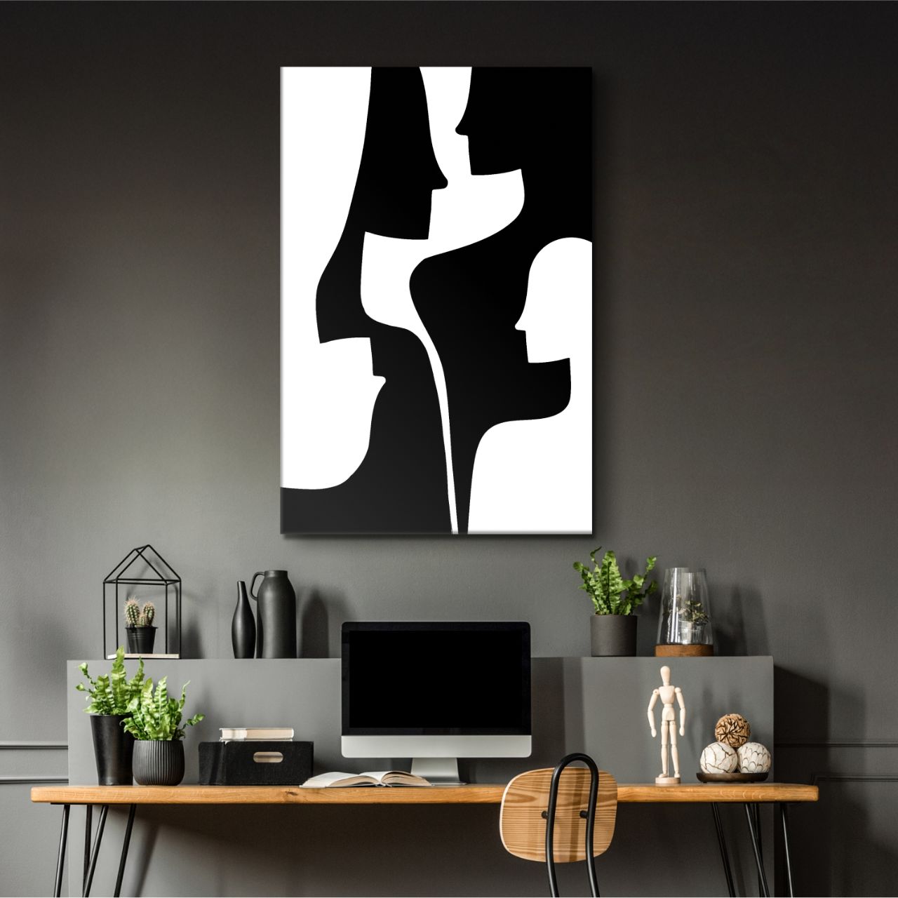 Abstract Silhouettes: Contrast & Form