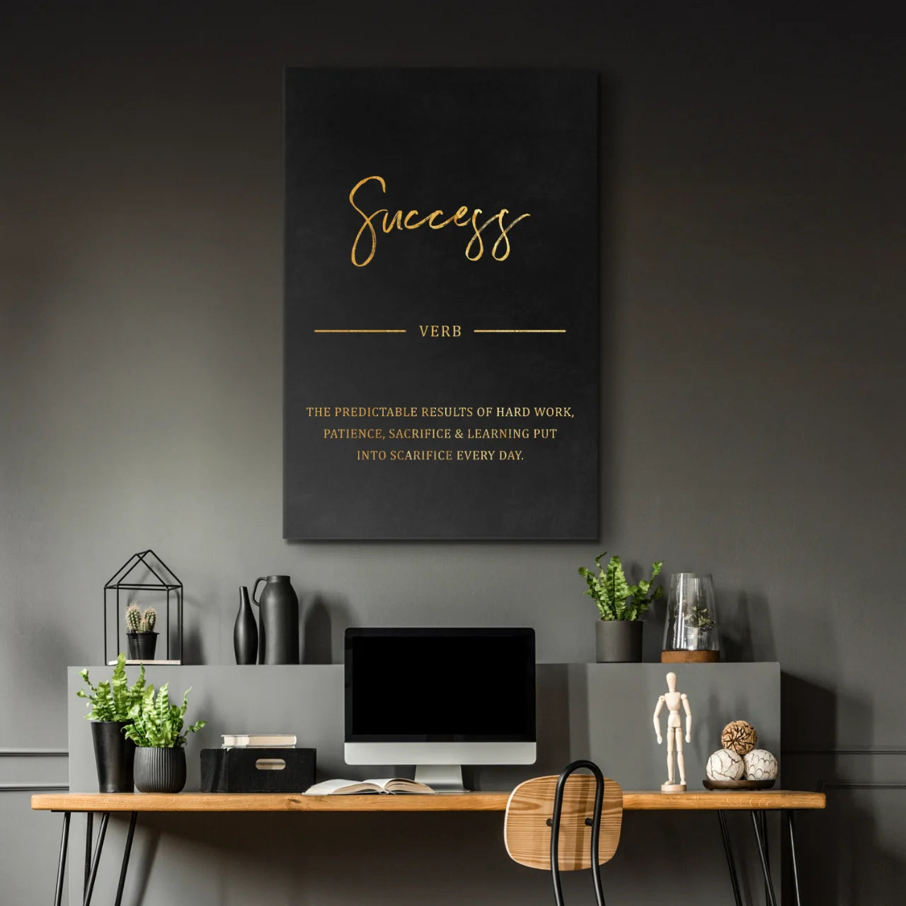 Success - Golden Black