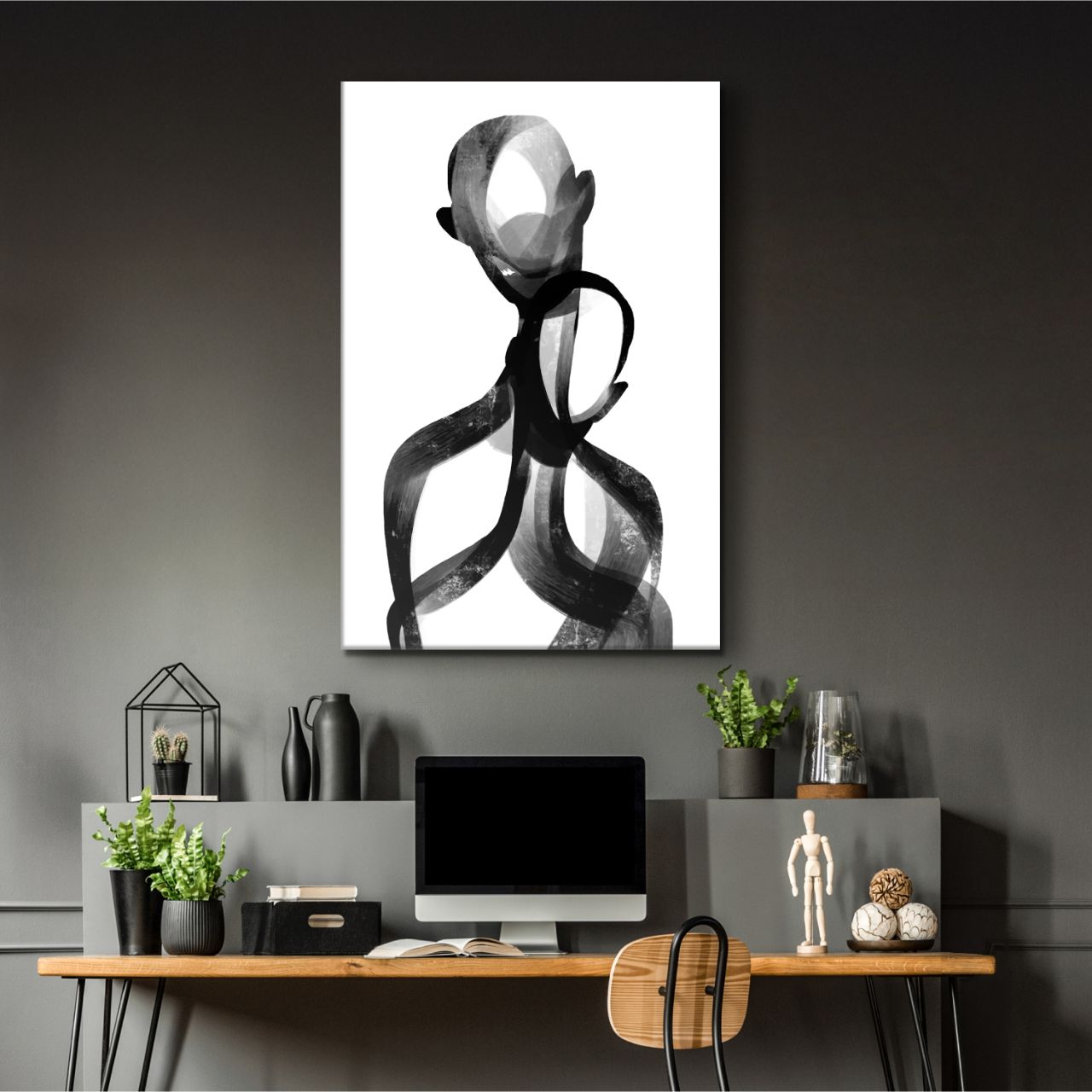 Marbled Ink Flow - I