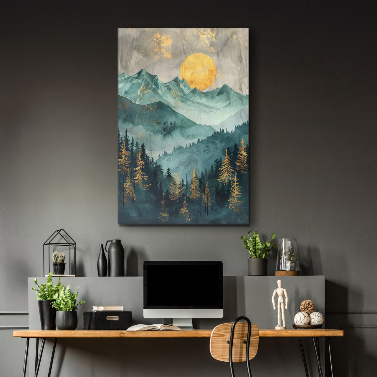 Golden Forest Mountains