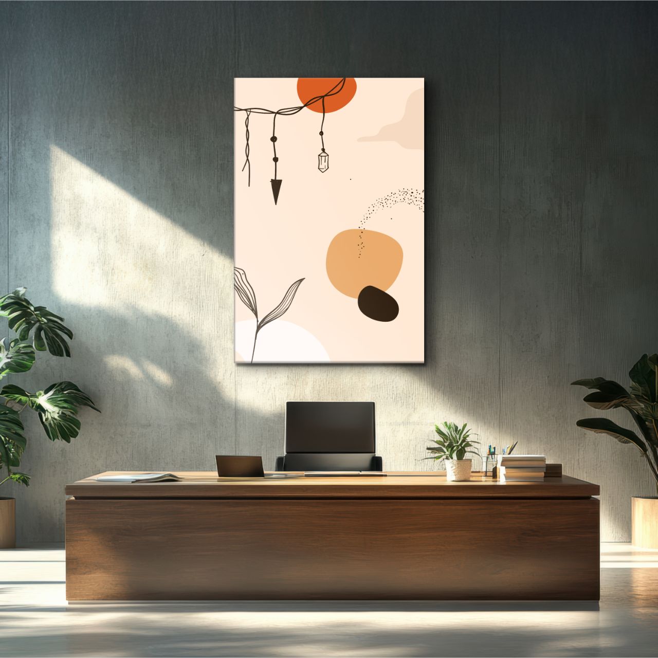 Abstract Boho Terracotta - 2