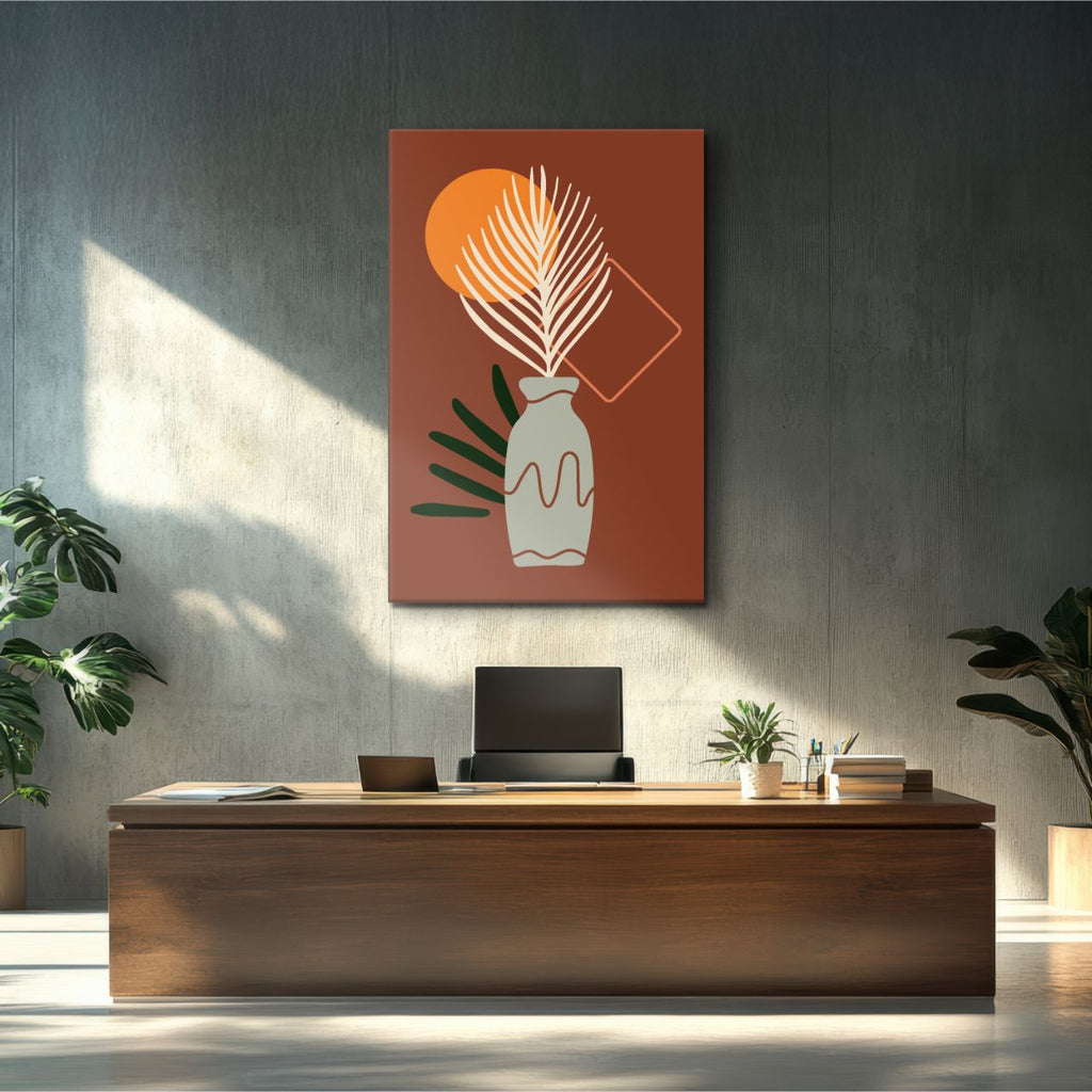 Abstract Boho Arch & Leaf - 2