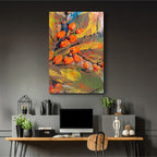 Vibrant Abstract Bloom - 2