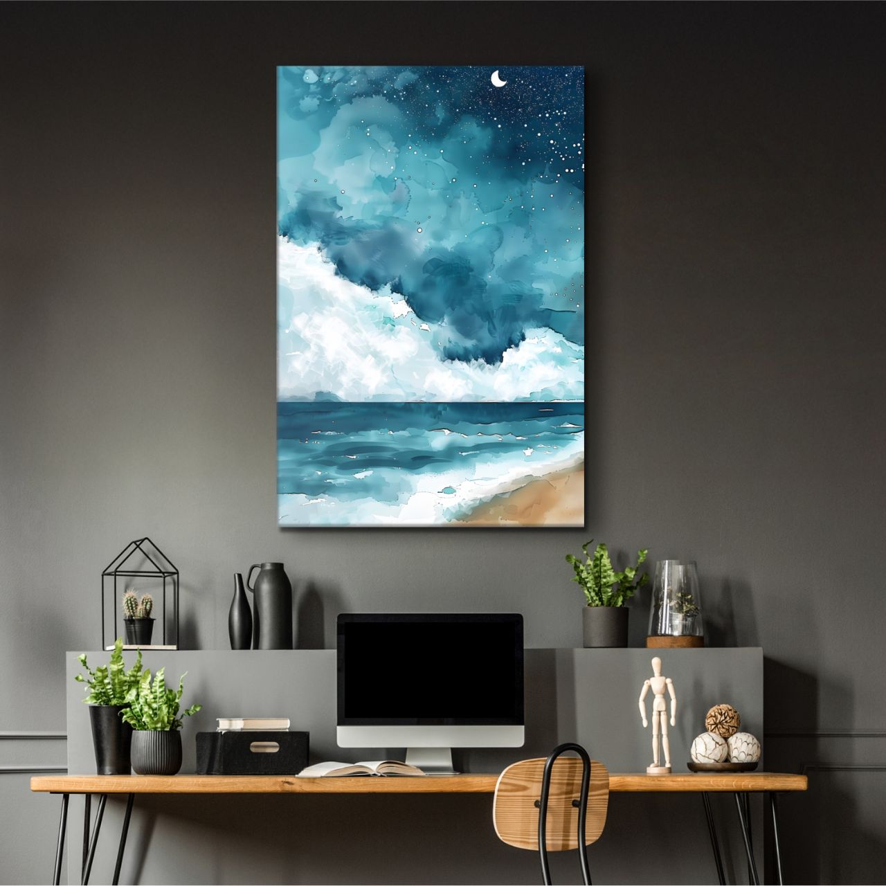 Moonlit Ocean Swell