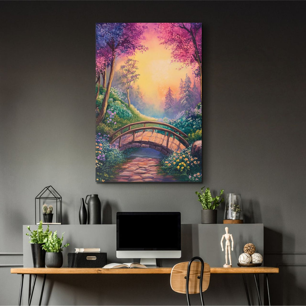 Peaceful Garden Bridge