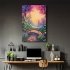 Peaceful Garden Bridge