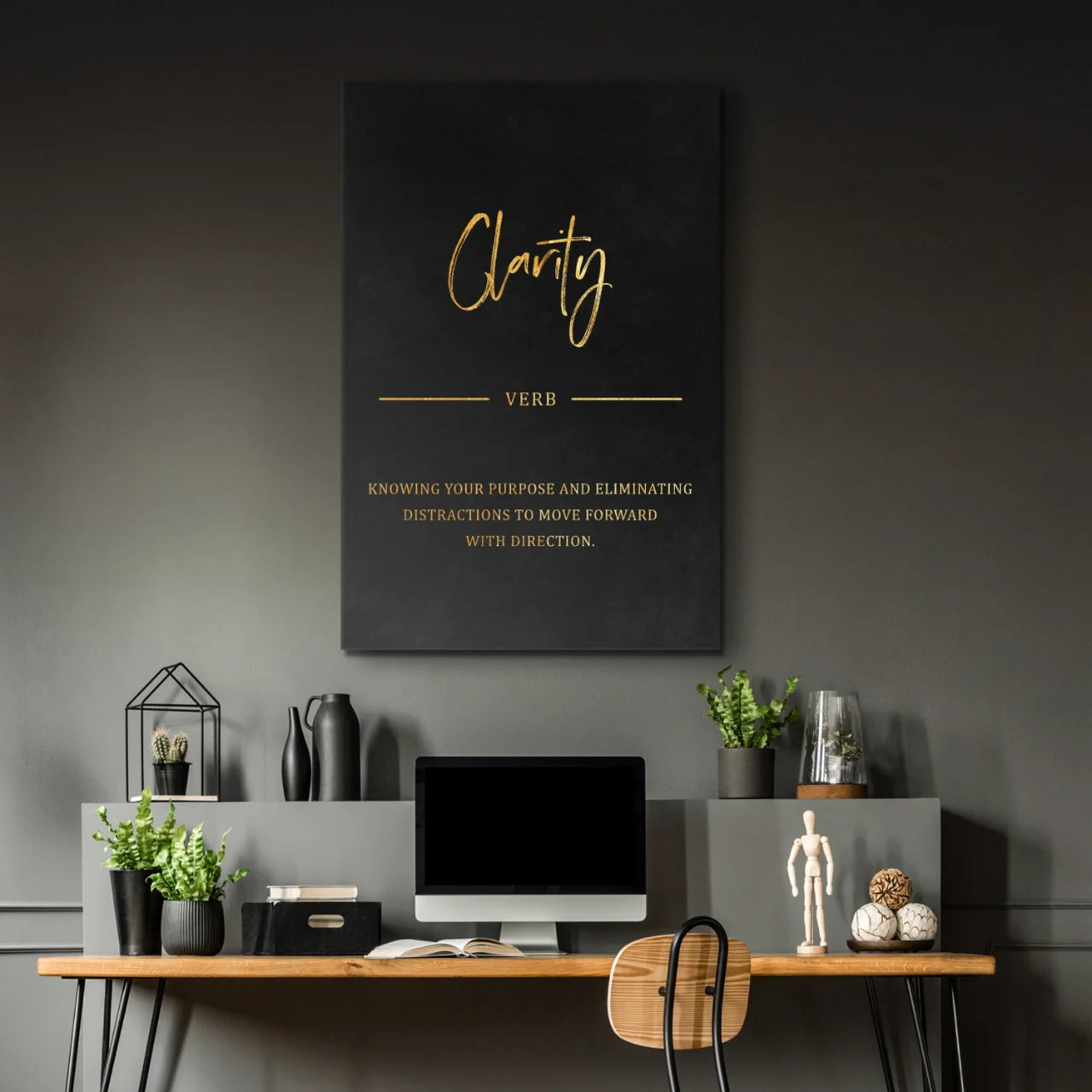 Clarity - Golden Black